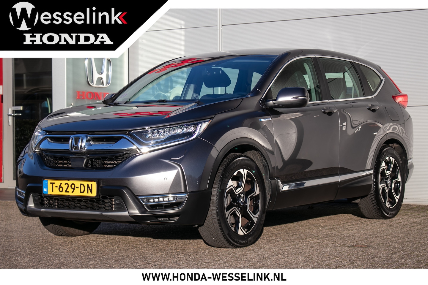 Honda CR-V - 2.0 Hybrid Elegance - Dealerond. | Trekhaak | Stoelverw. | Camera - AutoWereld.nl
