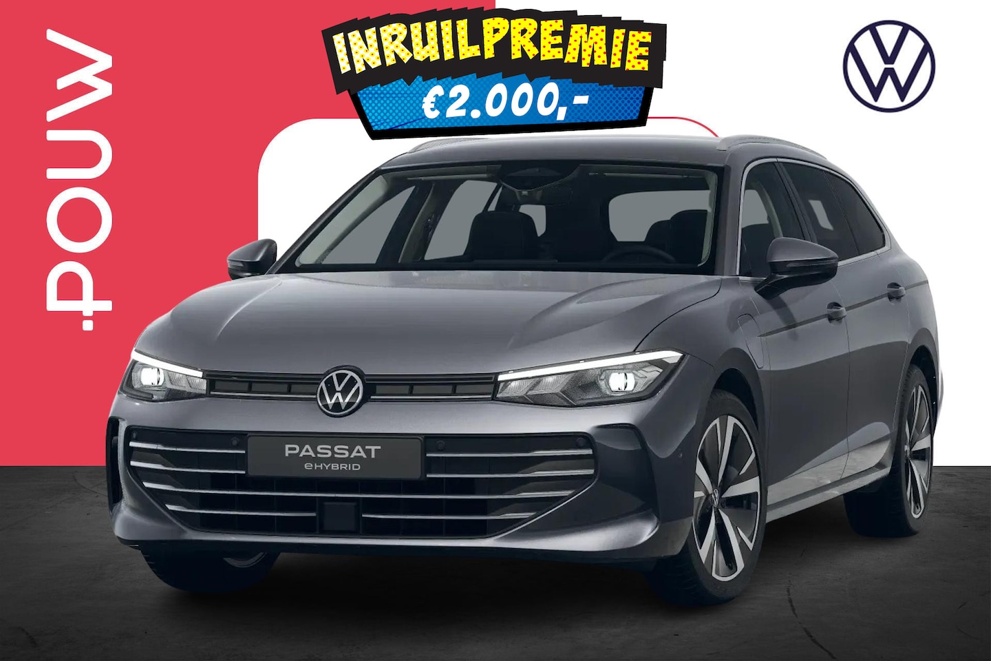 Volkswagen Passat Variant - 1.5 eHybrid DSG 204pk Business | Velgen 18'' | Trekhaak Uitklapbaar - AutoWereld.nl