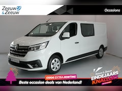 Renault Trafic - 2.0 dCi 110 T29 L2H1 DC Work Edition *Navi*Airco*Parkeersensoren*Passagiersbank*Trekhaak*V