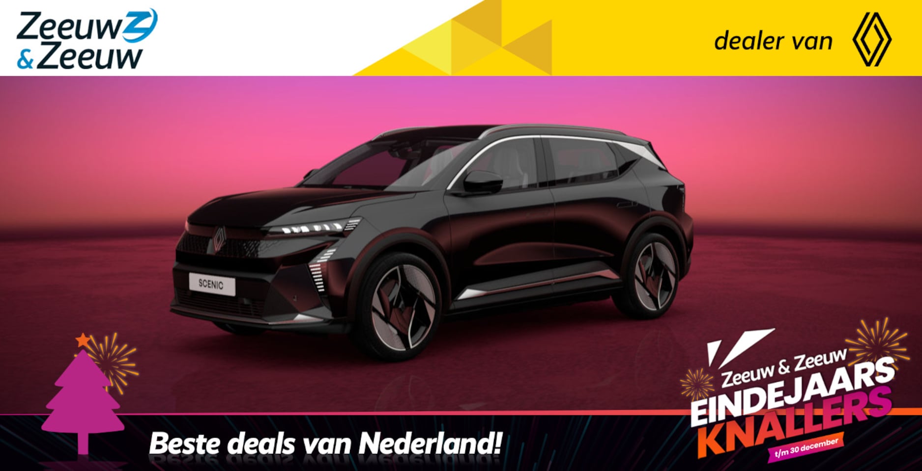 Renault Scenic E-Tech - EV87 long range iconic Uit voorraad leverbaar op is op - AutoWereld.nl