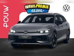 Volkswagen Passat Variant - 1.5 eHybrid 204pk R-Line Edition | Velgen 18'' | Trekhaak Uitklapbaar | Romdomzichtcamera
