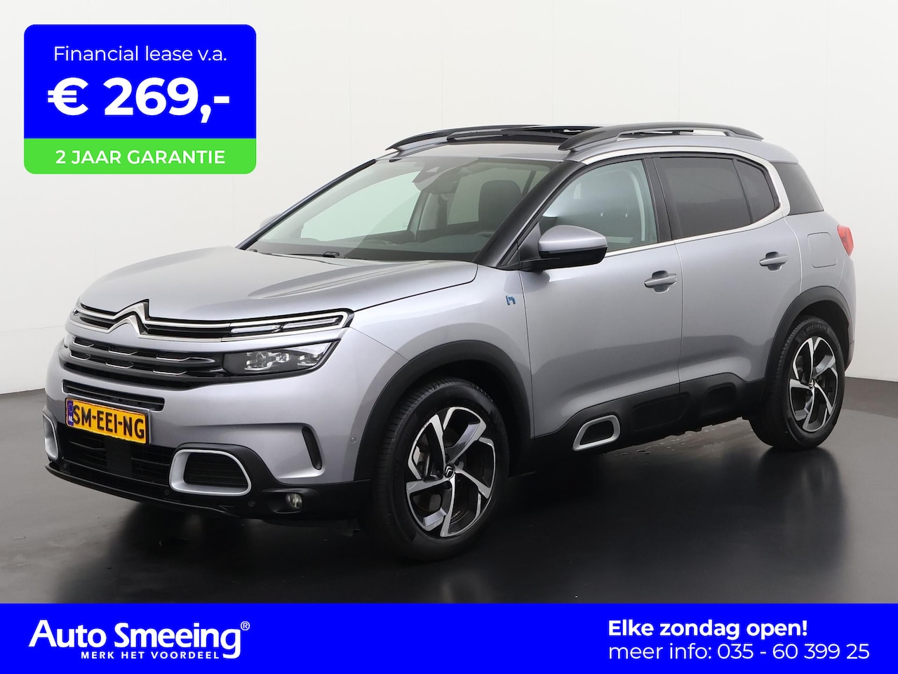 Citroën C5 Aircross - 1.6 Plug-in Hybrid 225 Business Plus | Panoramadak | Trekhaak | Zondag Open! - AutoWereld.nl