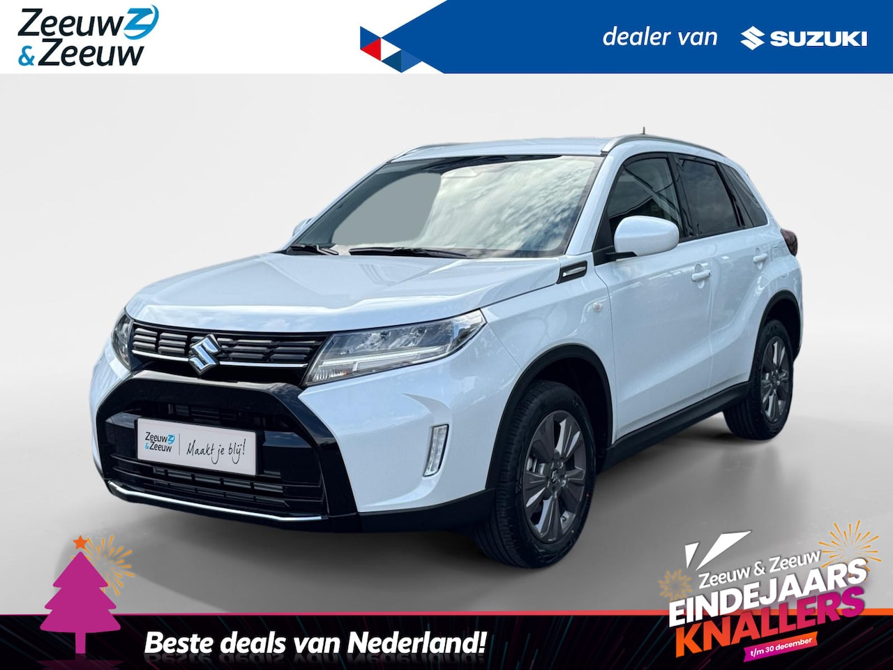 Suzuki Vitara - 1.4 Boosterjet Comfort Smart Hybrid | €1500.- korting | Climate control | Smart entry | Ni - AutoWereld.nl