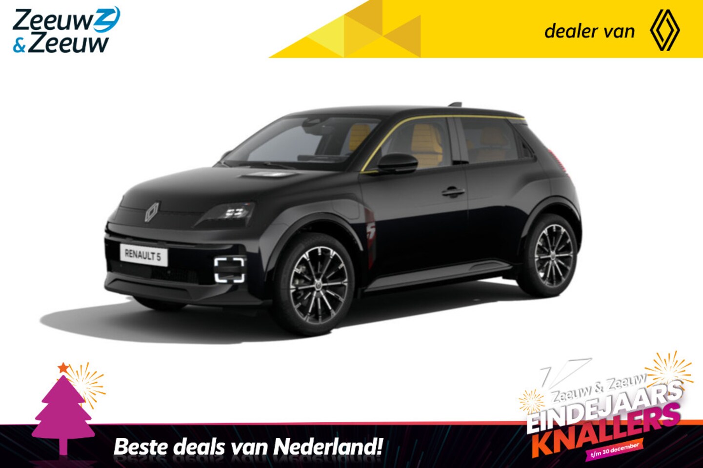 Renault 5 - (Z&Z Renault Private Lease actie v.a. € 439,-) Comfort Range Iconic cinq | Auto van het Ja - AutoWereld.nl