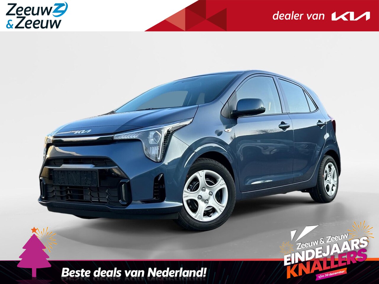 Kia Picanto - 1.0 GDi DynamicLine | Enkele kleuren op voorraad bel voor info | € 1.250,- Inruilpremie - AutoWereld.nl