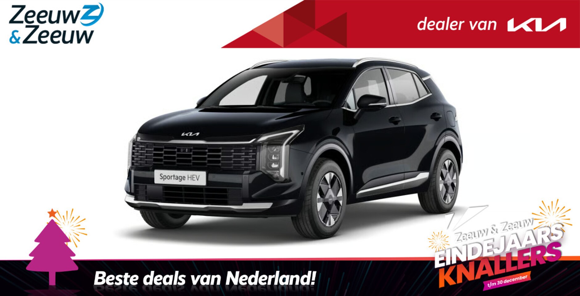 Kia Sportage - 1.6 T-GDi Hybrid ComfortLine FACELIFT NU TE BESTELLEN | 1510KG TREKGEWICHT | Adaptieve cru - AutoWereld.nl