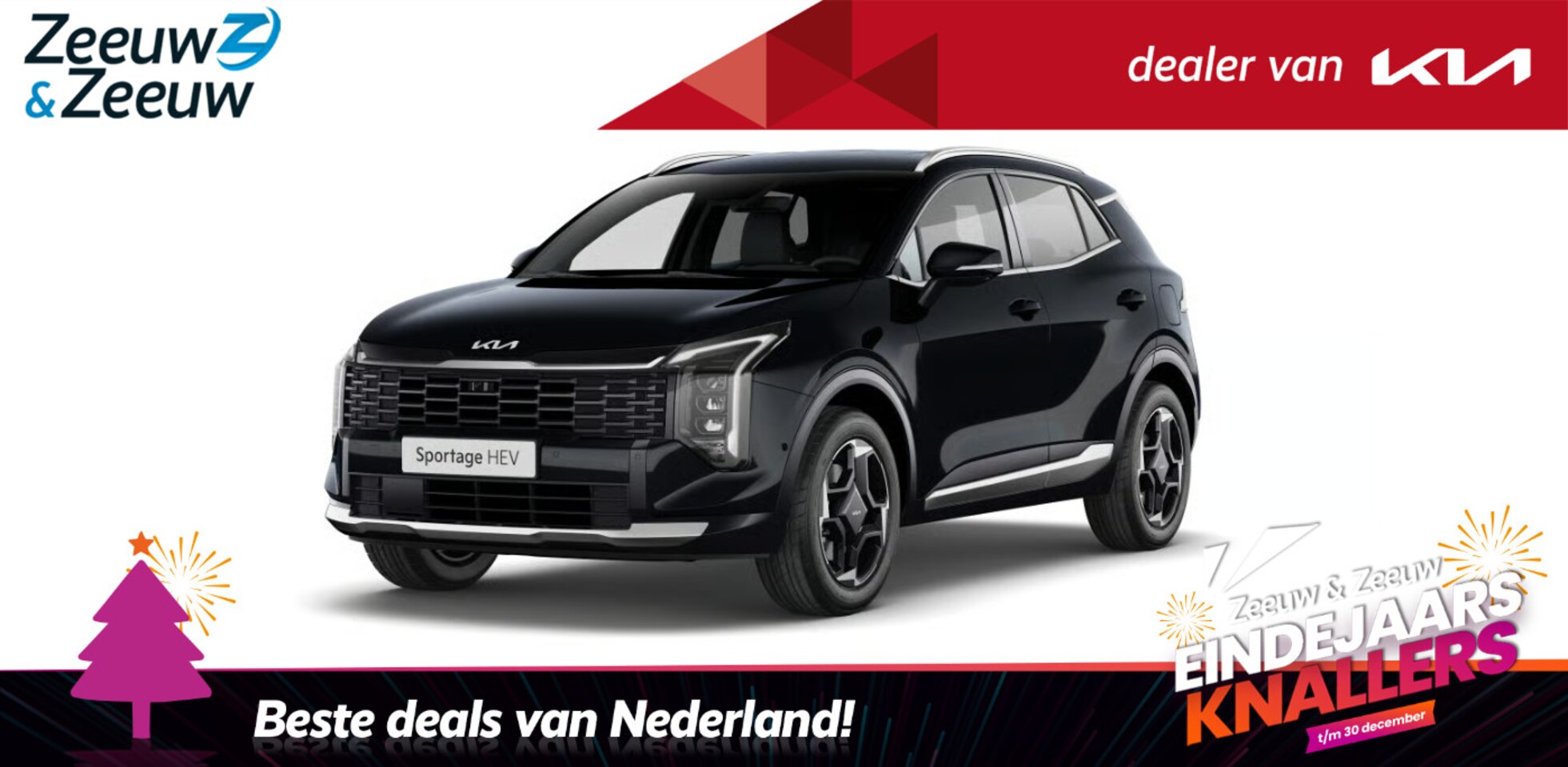 Kia Sportage - 1.6 T-GDi Hybrid DynamicLine FACELIFT NU TE BESTELLEN | 1510KG TREKGEWICHT | Stuurwiel en - AutoWereld.nl