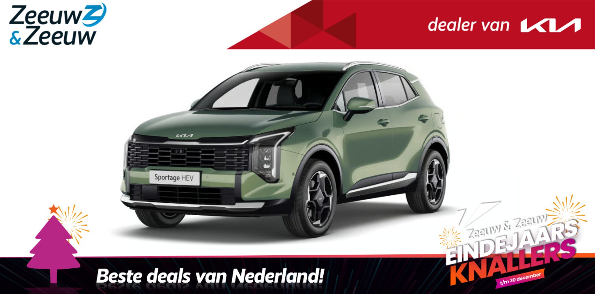 Kia Sportage - 1.6 T-GDi Hybrid DynamicLine FACELIFT NU TE BESTELLEN | 1510KG TREKGEWICHT | Stuurwiel en - AutoWereld.nl