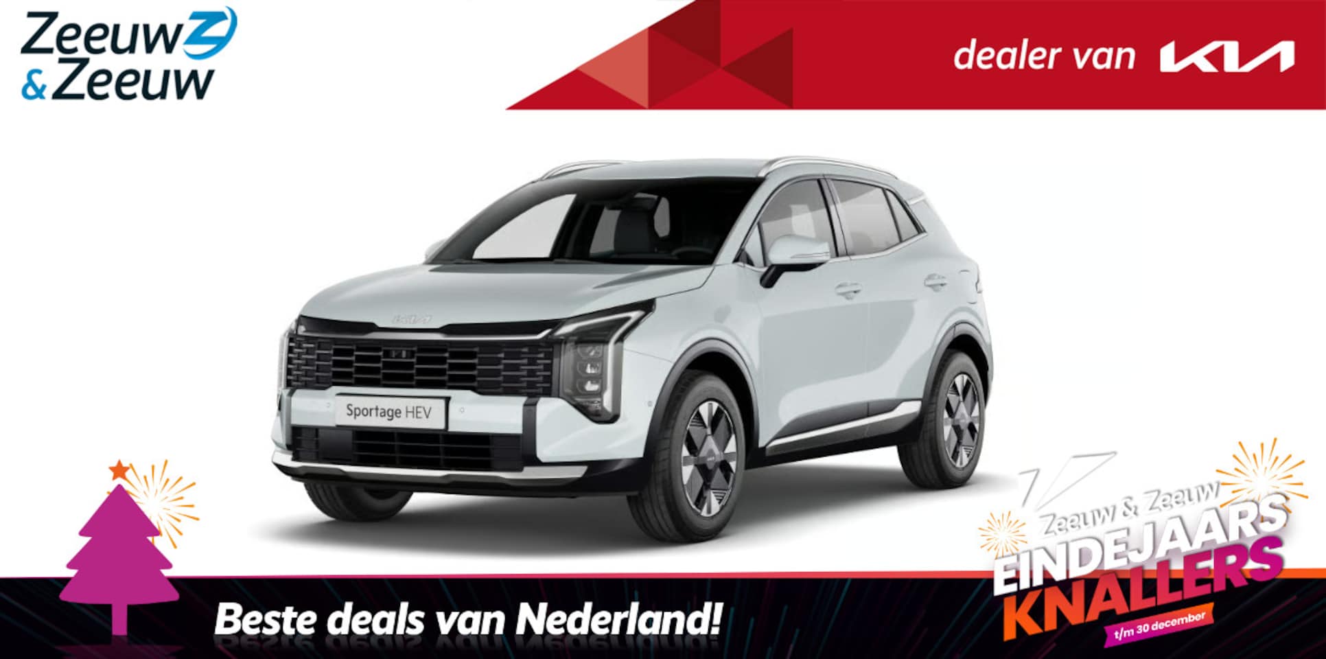 Kia Sportage - 1.6 T-GDi Hybrid ComfortLine FACELIFT NU TE BESTELLEN | 1510KG TREKGEWICHT | Adaptieve cru - AutoWereld.nl
