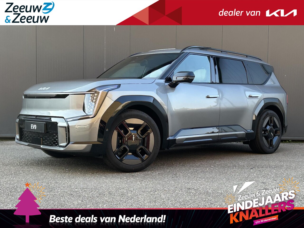 Kia EV9 - GT-Line AWD 99.8 kWh 2,99 % Financieringsactie | € 4000 korting + 500,- korting op de laad - AutoWereld.nl