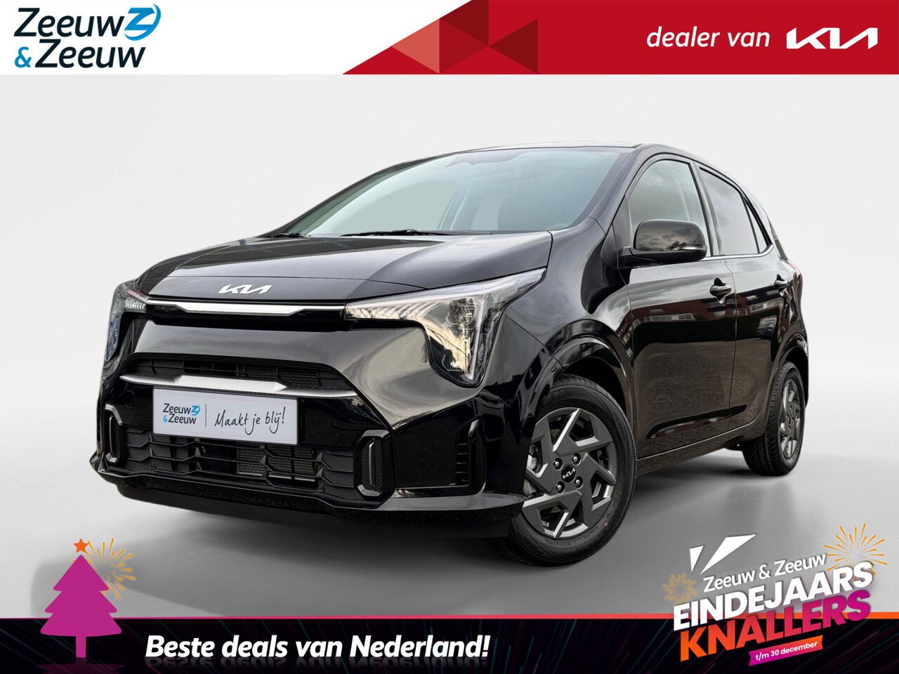 Kia Picanto - 1.0 DPI DynamicPlusLine | Enkele kleuren op voorraad bel voor info | € 1.250,- Inruilpremi - AutoWereld.nl