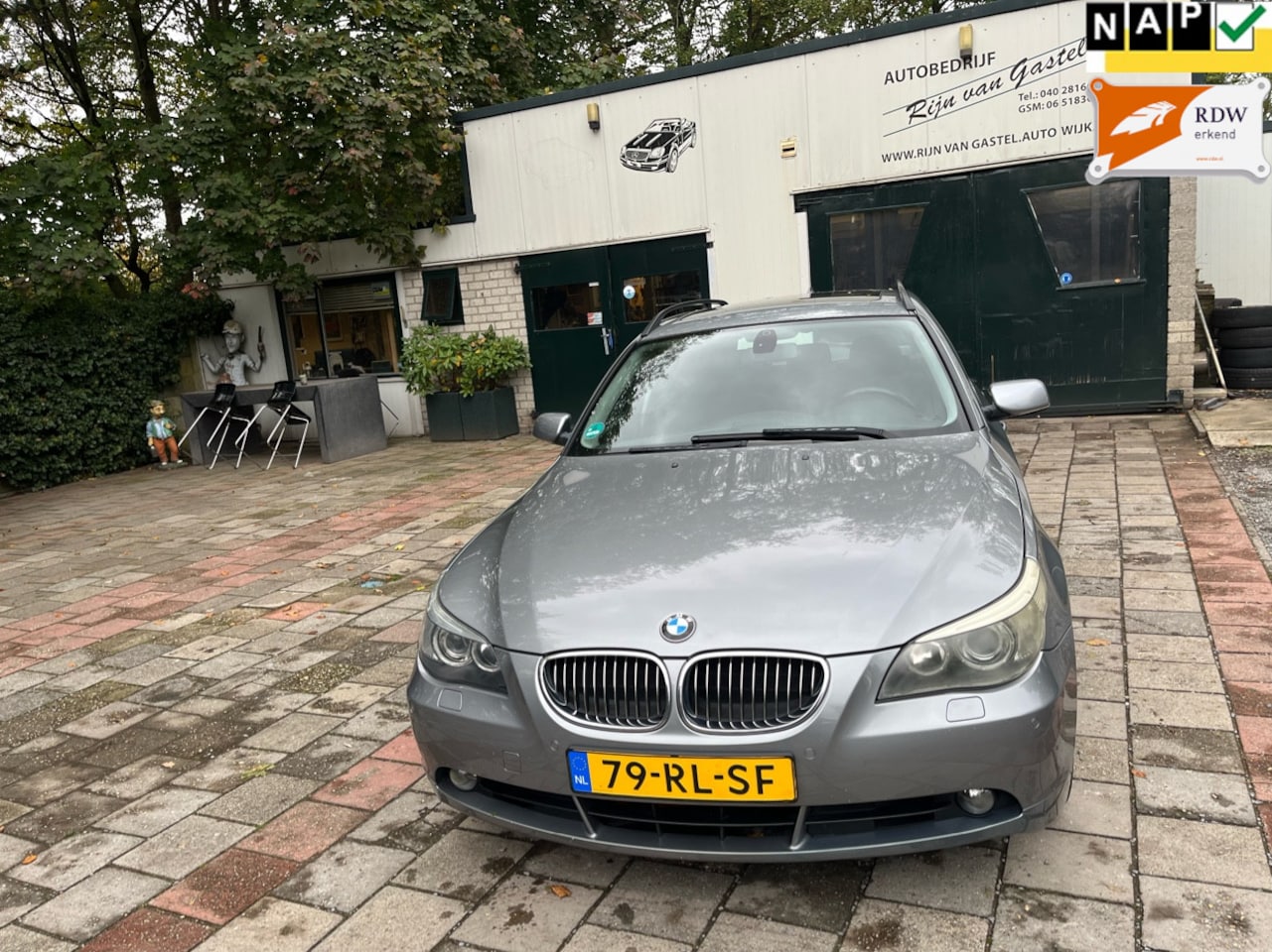 BMW 5-serie Touring - panarama dak navi 525i Executive - AutoWereld.nl