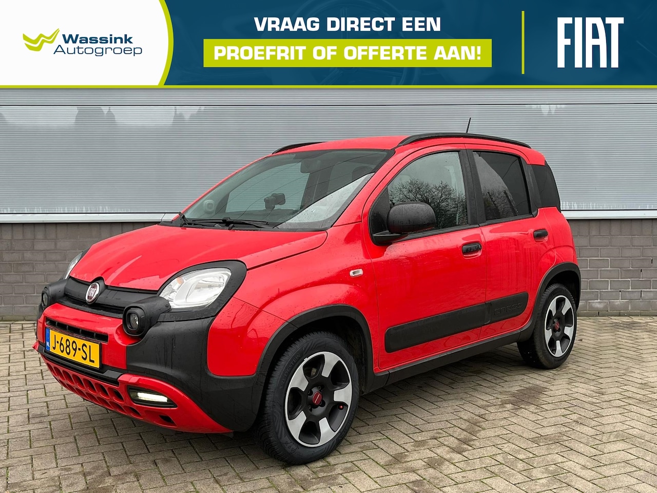 Fiat Panda - 1.0 70 pk Hybrid City Cross | Airco | Bluetooth | All season banden - AutoWereld.nl