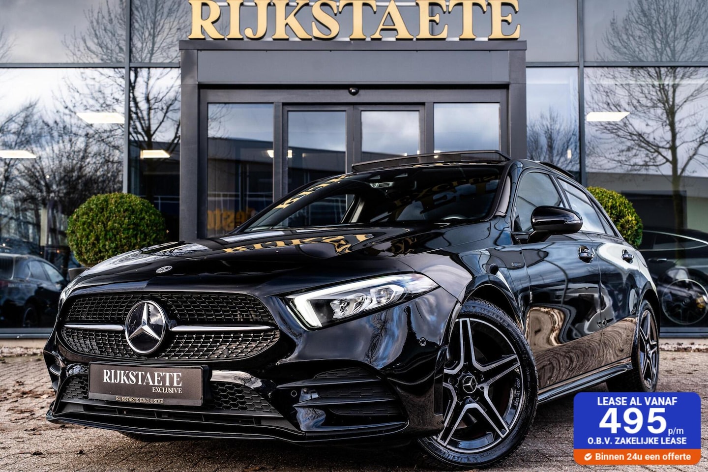Mercedes-Benz A-klasse - A250e AMG|PANO|18''|CAMERA|LED|SFEERVERL. - AutoWereld.nl