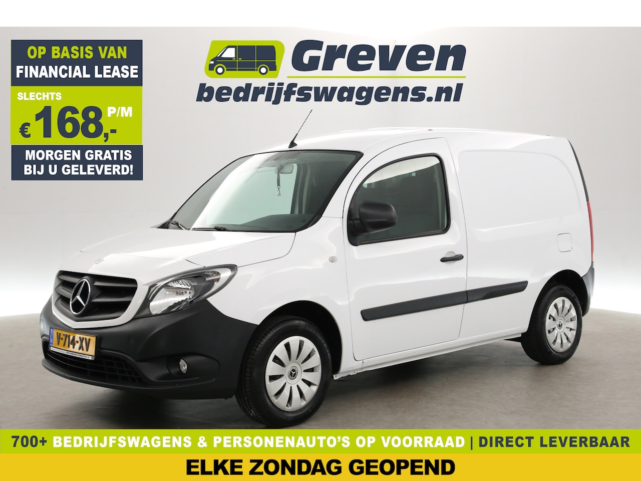 Mercedes-Benz Citan - 108 CDI BlueEFFICIENCY | Airco | Navigatie | Parkeersensoren | Elektrpakket - AutoWereld.nl