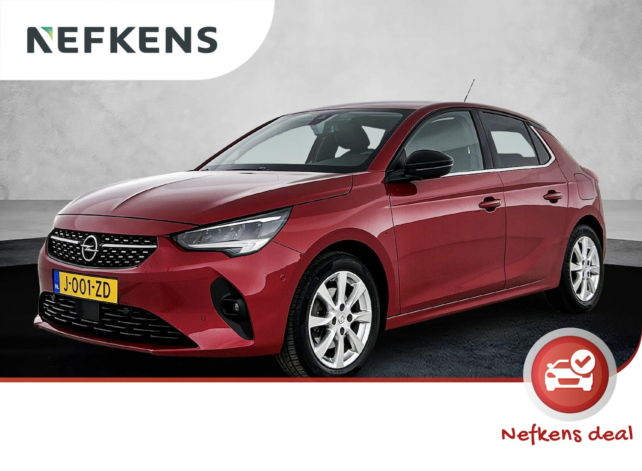 Opel Corsa - 100pk Elegance | 1ste eigenaar | Camera | LED lampen | AppleCarPlay/Android | LEER/Stof | - AutoWereld.nl