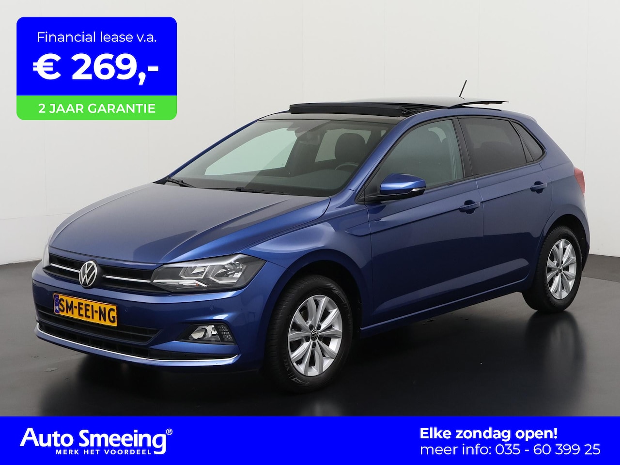 Volkswagen Polo - 1.0 TSI Highline DSG | Schuifdak | Zondag Open! - AutoWereld.nl
