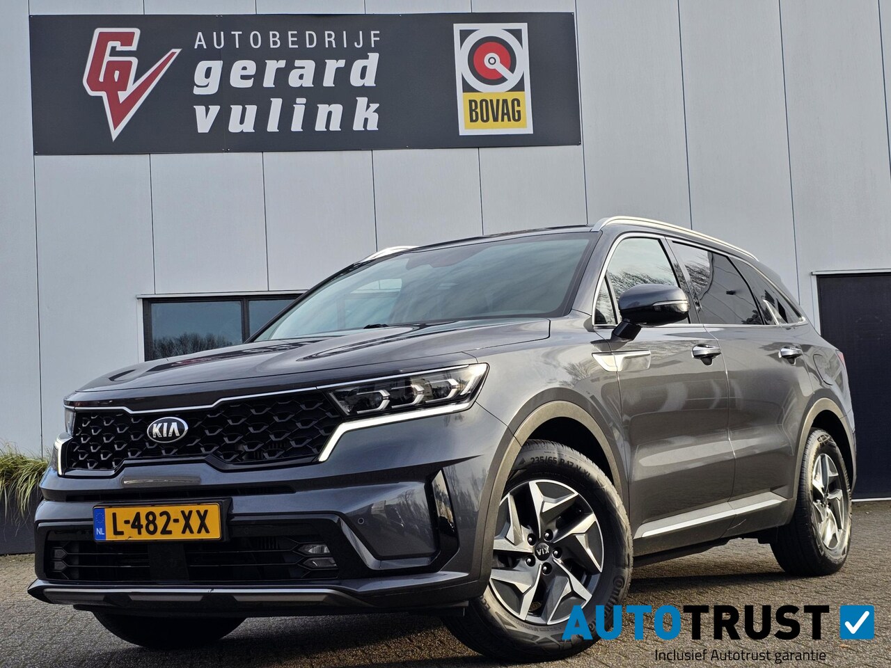 Kia Sorento - 1.6 T-GDI Hybrid DynamicLine 7-PERS ADAP CRUISE - AutoWereld.nl