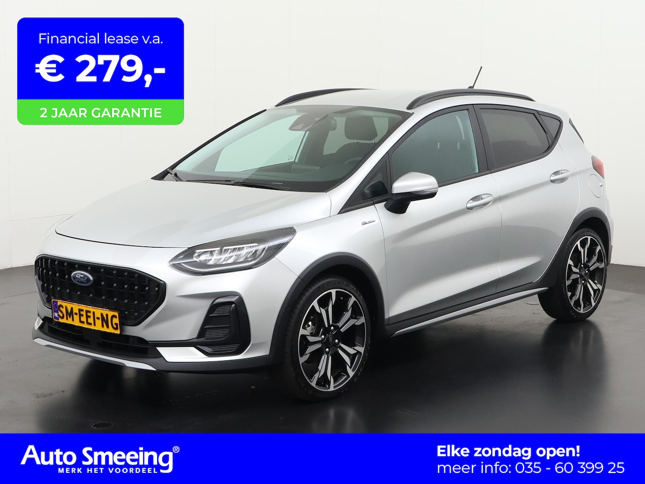 Ford Fiesta - 1.0 EcoBoost Hybrid Active X | Automaat | 18'' | Stoel & Stuurverwarming | Zondag Open! - AutoWereld.nl