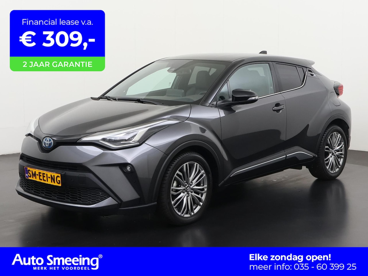Toyota C-HR - 1.8 Hybrid Executive Bi Tone | Stoelverwarming | Blind spot | Camera | Zondag Open! - AutoWereld.nl