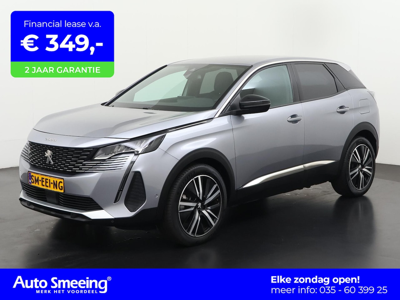 Peugeot 3008 - 1.6 HYbrid 225 Allure Pack | 19" | Adaptief Cruise | Navigatie | Camera | Zondag Open! - AutoWereld.nl