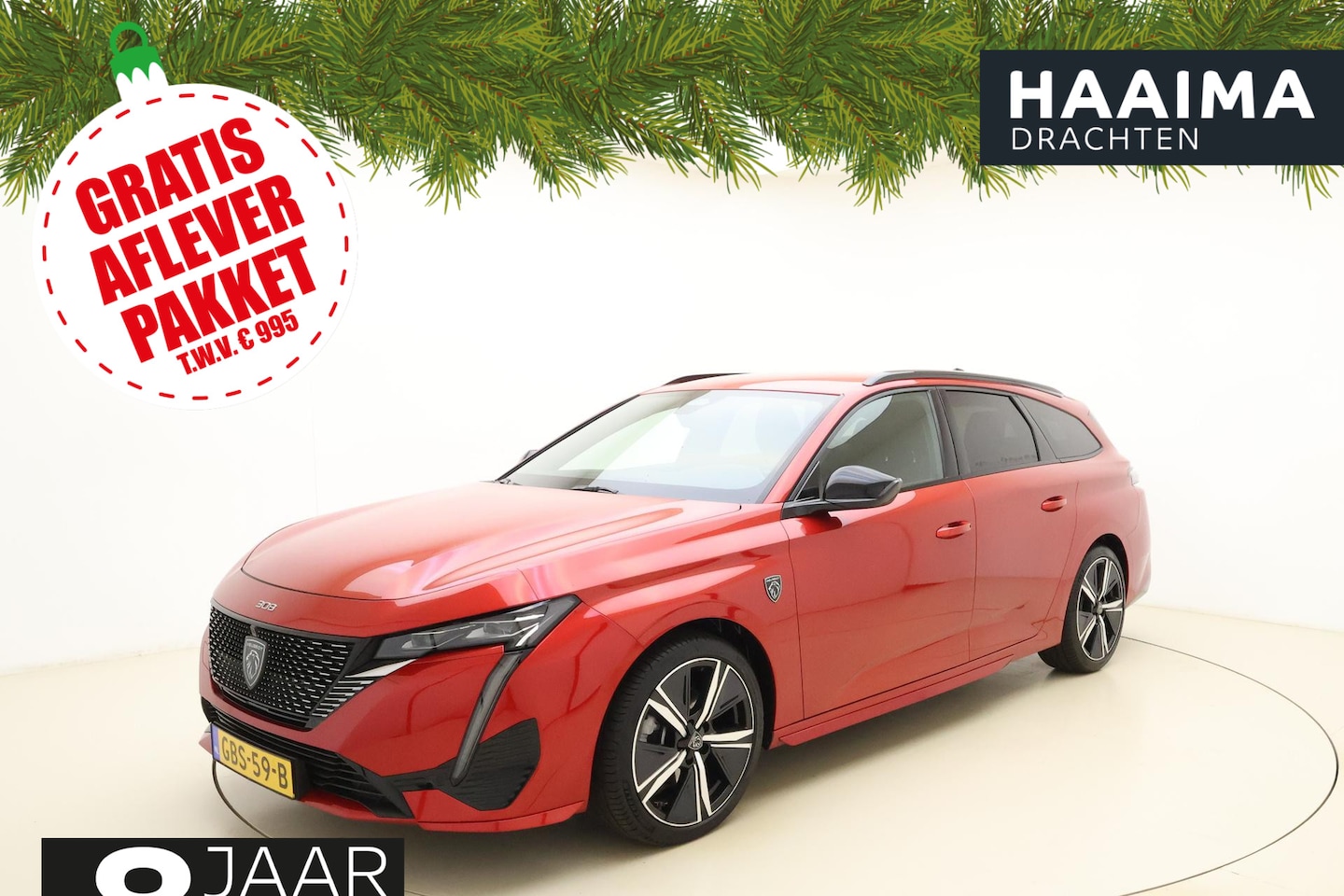 Peugeot 308 SW - 1.2T GT | 130PK | AUTOMAAT | Electrische Achterklep | Parkeersensoren Rondom | Adaptieve C - AutoWereld.nl