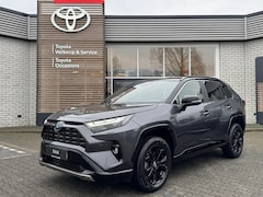 Toyota RAV4 - 2.5 HYBRID AWD BI-TONE STOEL/STUURVERW EL-STOEL HALF-LEDER LED PARK-SENSOREN APPLE/ANDROID