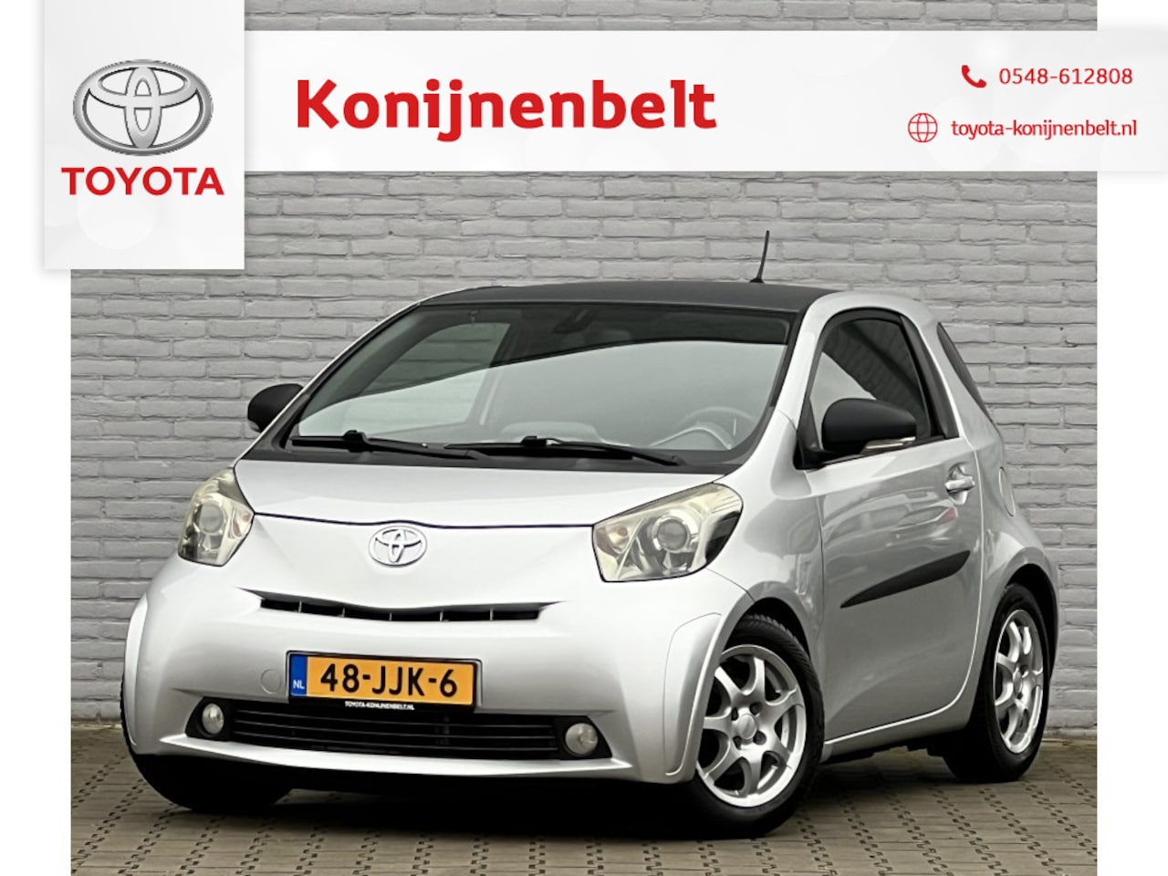 Toyota iQ - 1.0 VVT-i Aspiration Silver Edition Automaat - AutoWereld.nl