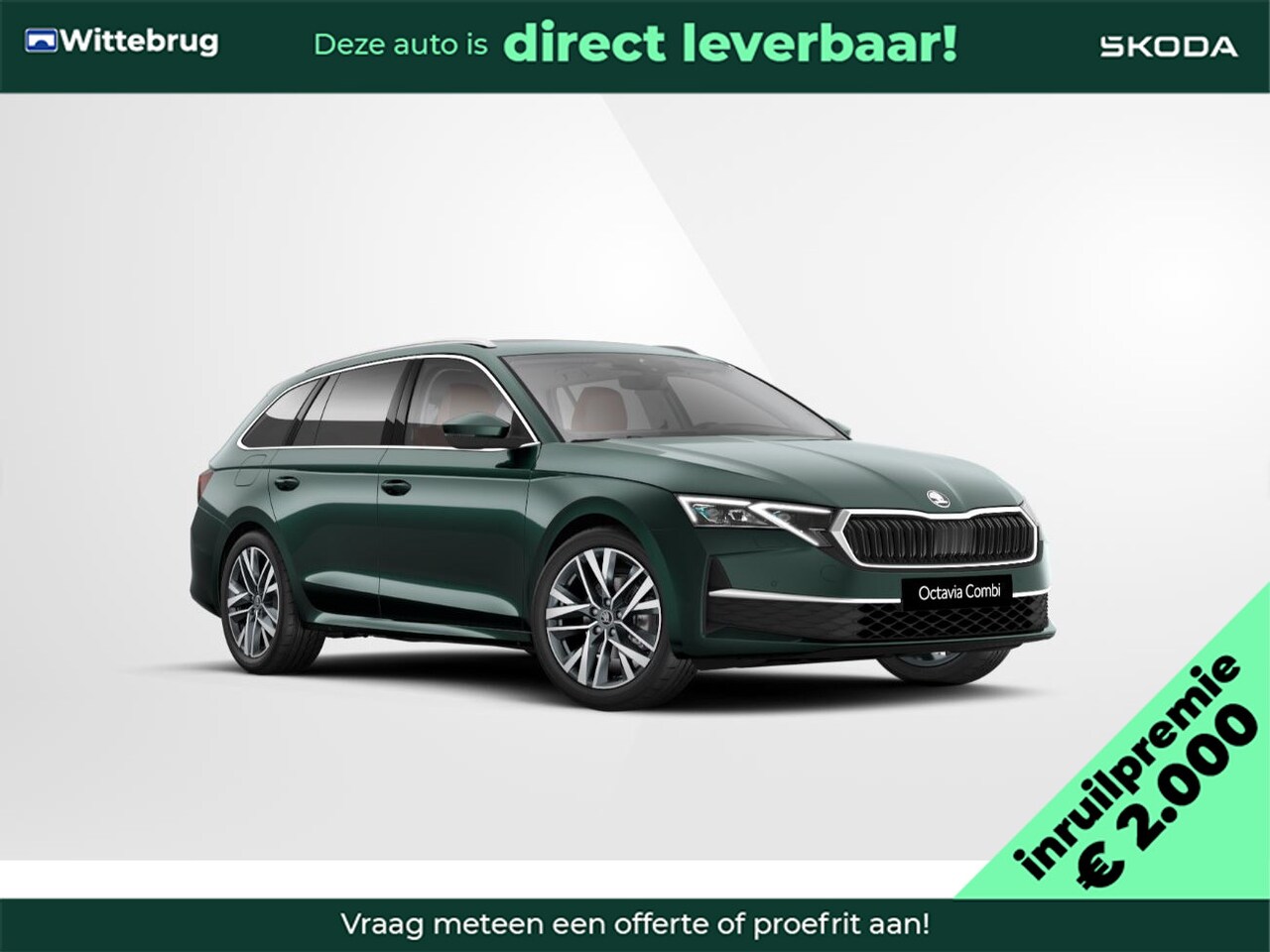 Skoda Octavia Combi - 1.5 TSI MHEV Business Edition Plus / 18" Lichtmetalen velgen / Panoramadak / Suite interie - AutoWereld.nl