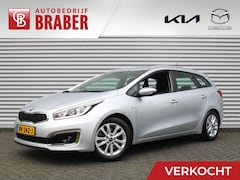 Kia Cee'd Sportswagon - 1.6 GDI First Edition | Trekhaak | Camera | Cruise | Navi | Airco | 16' LM | All season ba
