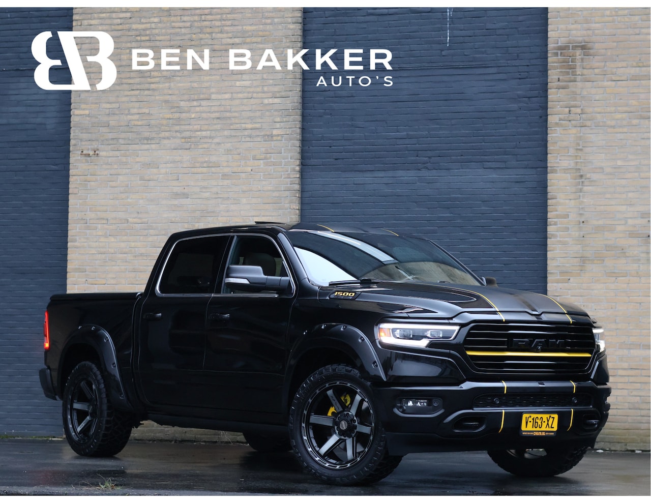 Dodge Ram 1500 - 5.7 V8 HEMI 4x4 Crew Cab Longhorn | ACC | Lucht | Leder | Premium interieur | 4Play LMV | - AutoWereld.nl