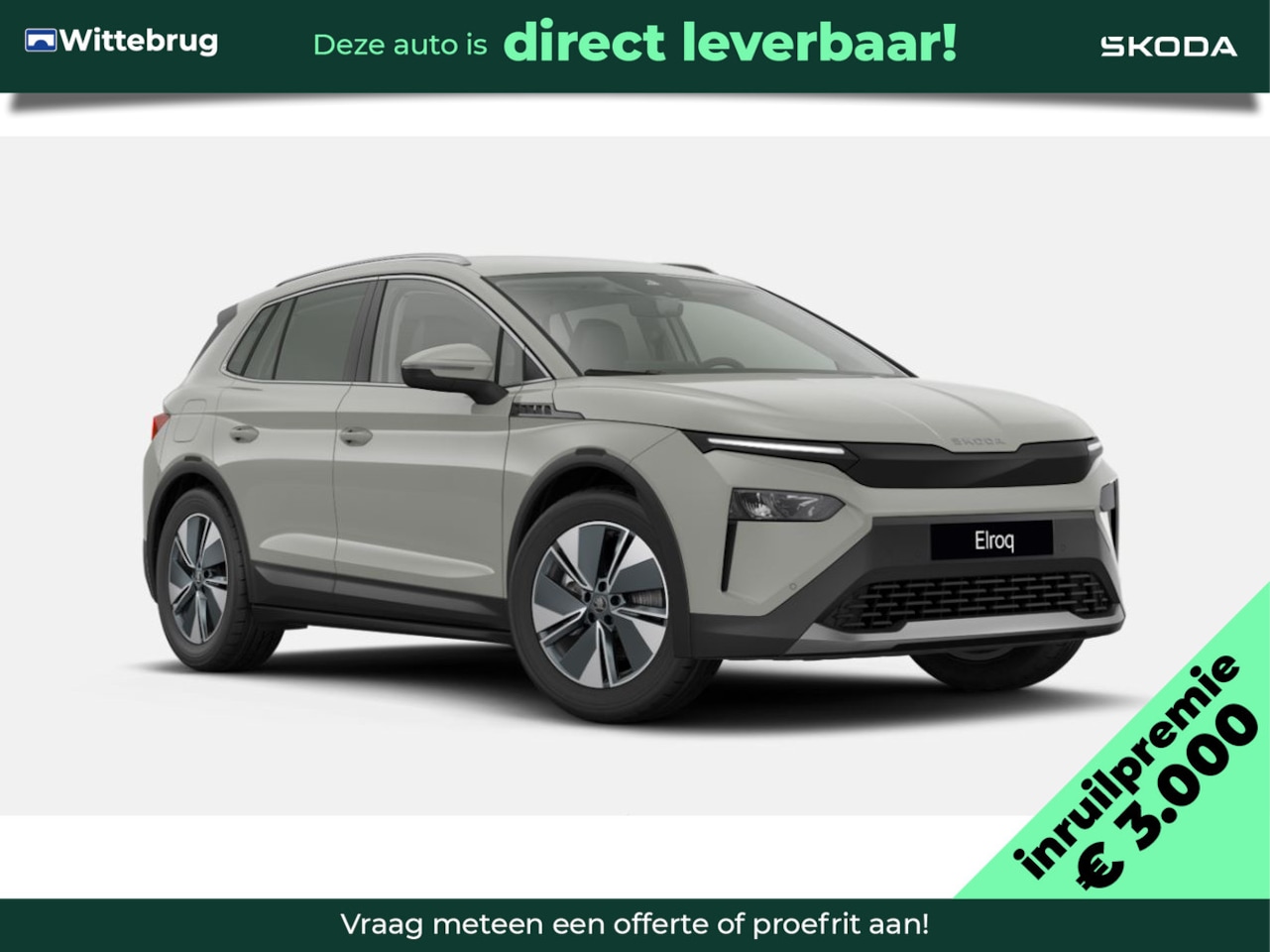 Skoda Elroq - 85 Business Edition / Business upgrade pakket - Clever - AutoWereld.nl