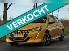 Peugeot 208 - 1.2 PureTech Allure - Jaune Faro - Carplay/Camera/Cruise