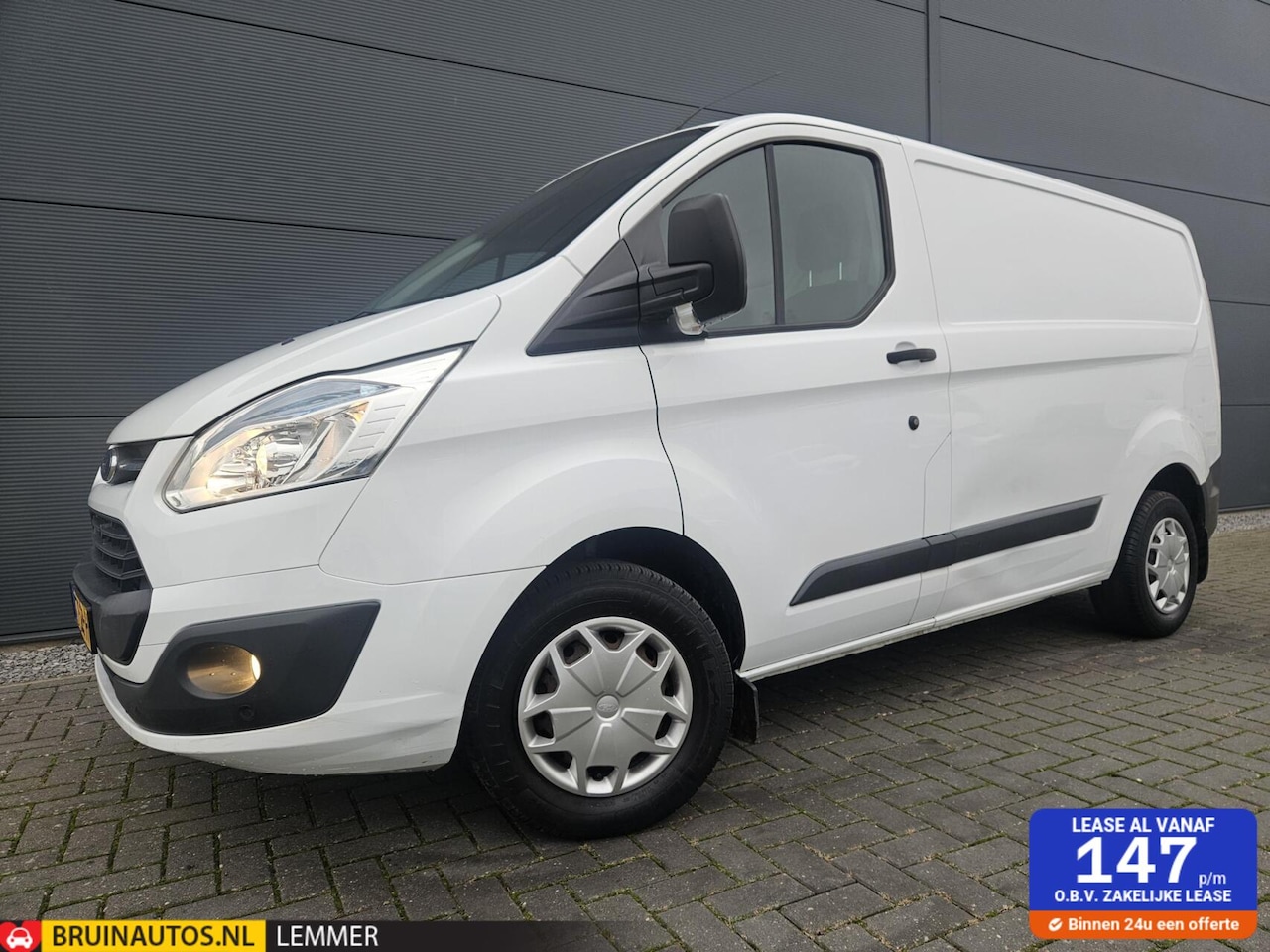 Ford Transit Custom - 2.2 TDCI L1H1 Airco 125 PK Inrichting 2500 KG - AutoWereld.nl