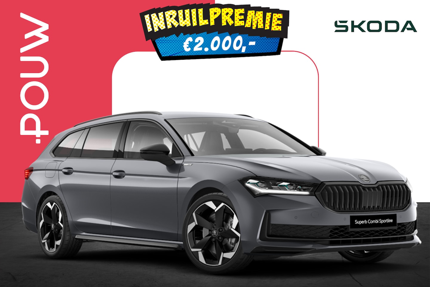 Skoda Superb Combi - 1.5 TSI 150pk PHEV Sportline Business | Winter Pakket | 19" Velgen - AutoWereld.nl