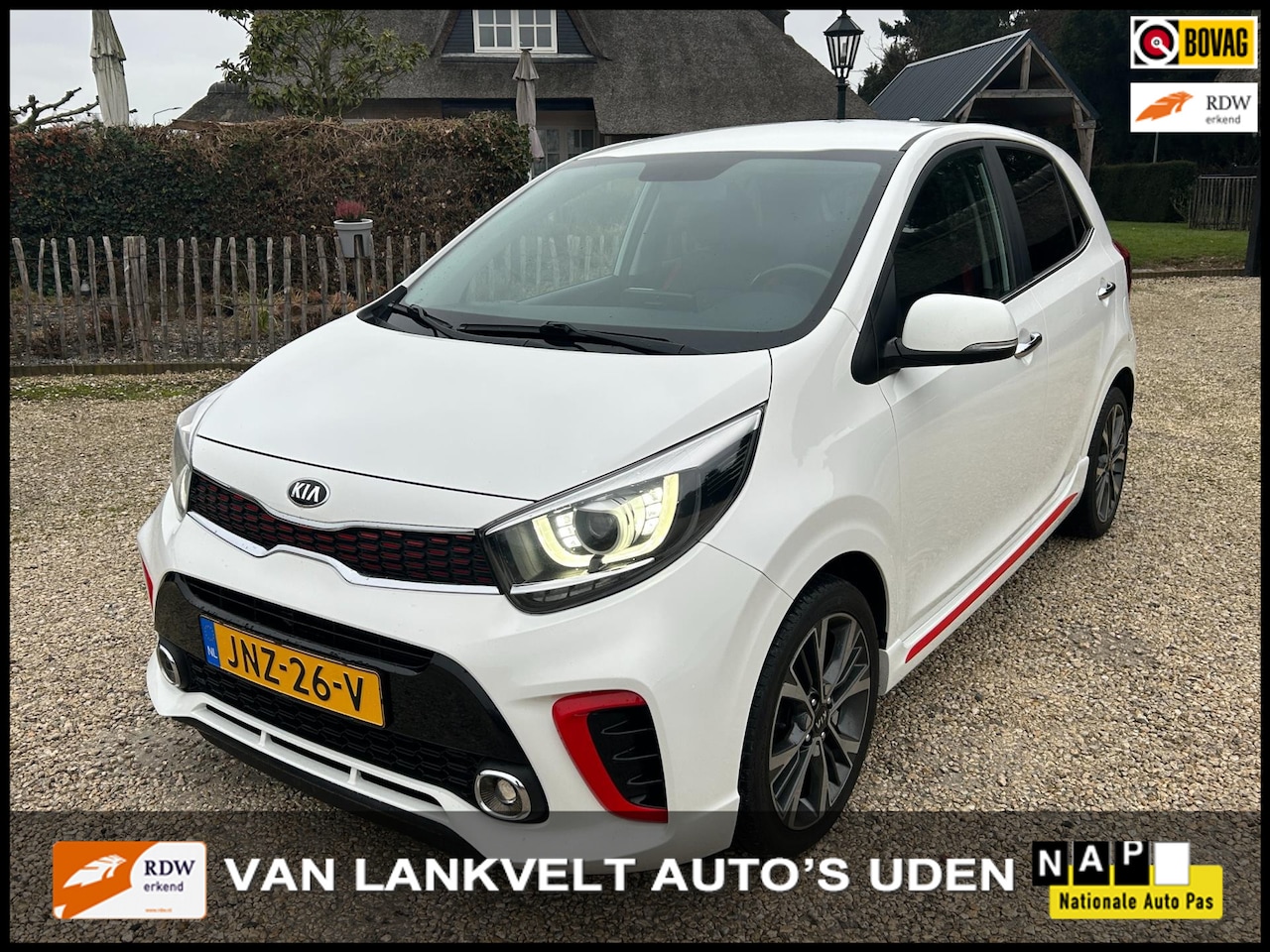 Kia Picanto - 1.0 T-GDI GT-Line Leder, Navi, Camera - AutoWereld.nl