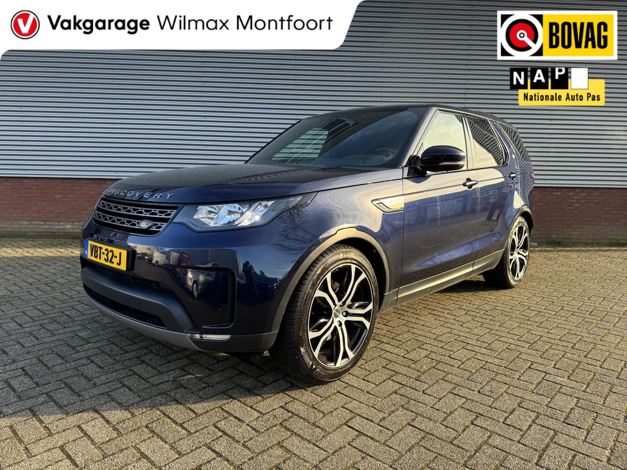 Land Rover Discovery - 2.0 Td4 SE|Grijs Kenteken|4x4 wiel drive|Luchtvering|Cruise|Airco|Apple/Android Carplay|Pd - AutoWereld.nl