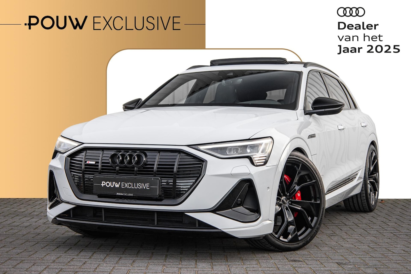 Audi e-tron - 55 408pk quattro S Edition 95 kWh | SoH 97% | B&O | Panoramadak | 23" Velgen - AutoWereld.nl