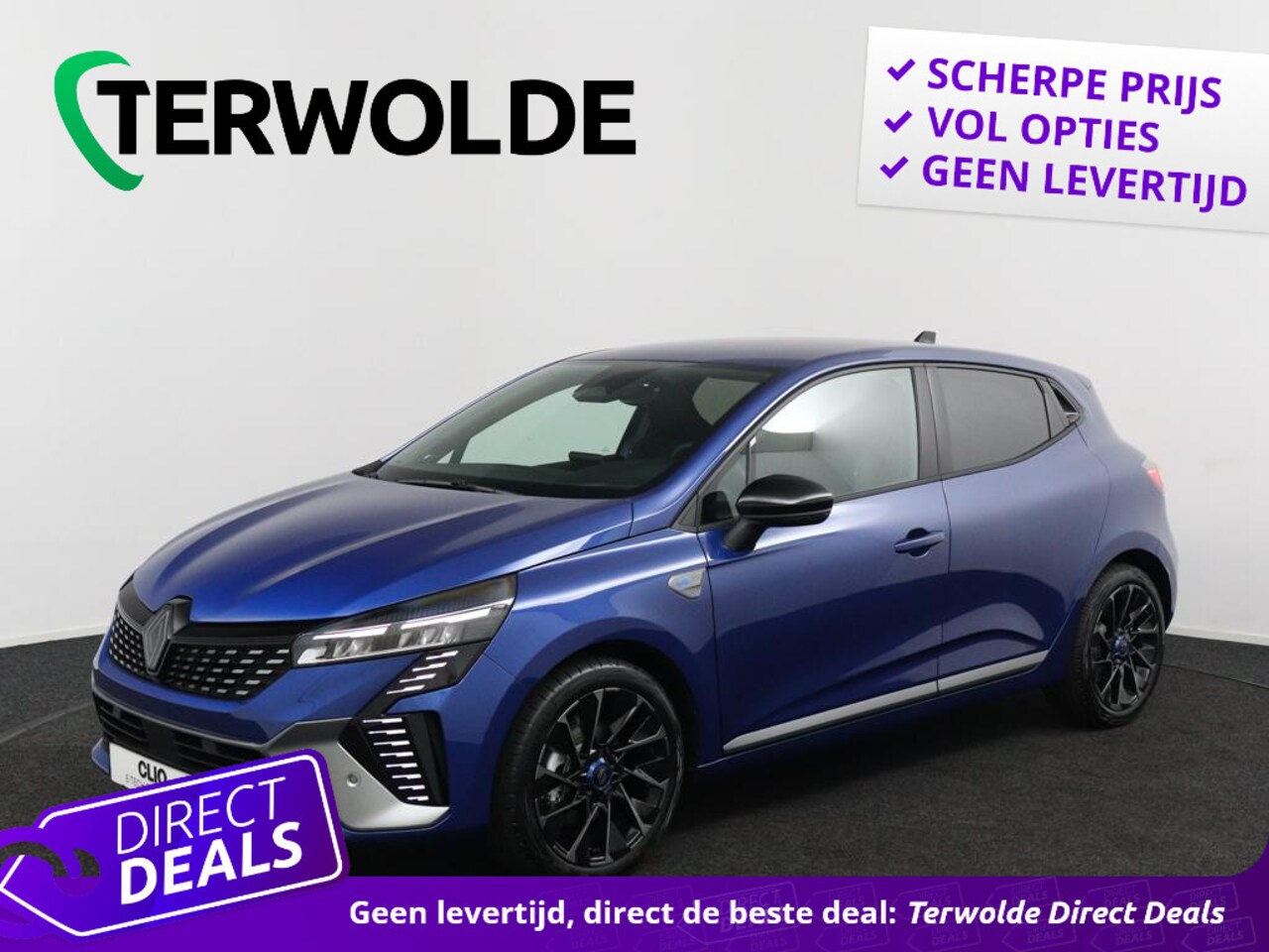 Renault Clio - 1.6 E-Tech Full Hybrid 145 esprit Alpine | Achteruitrijcamera | Adaptive Cruise Control | - AutoWereld.nl