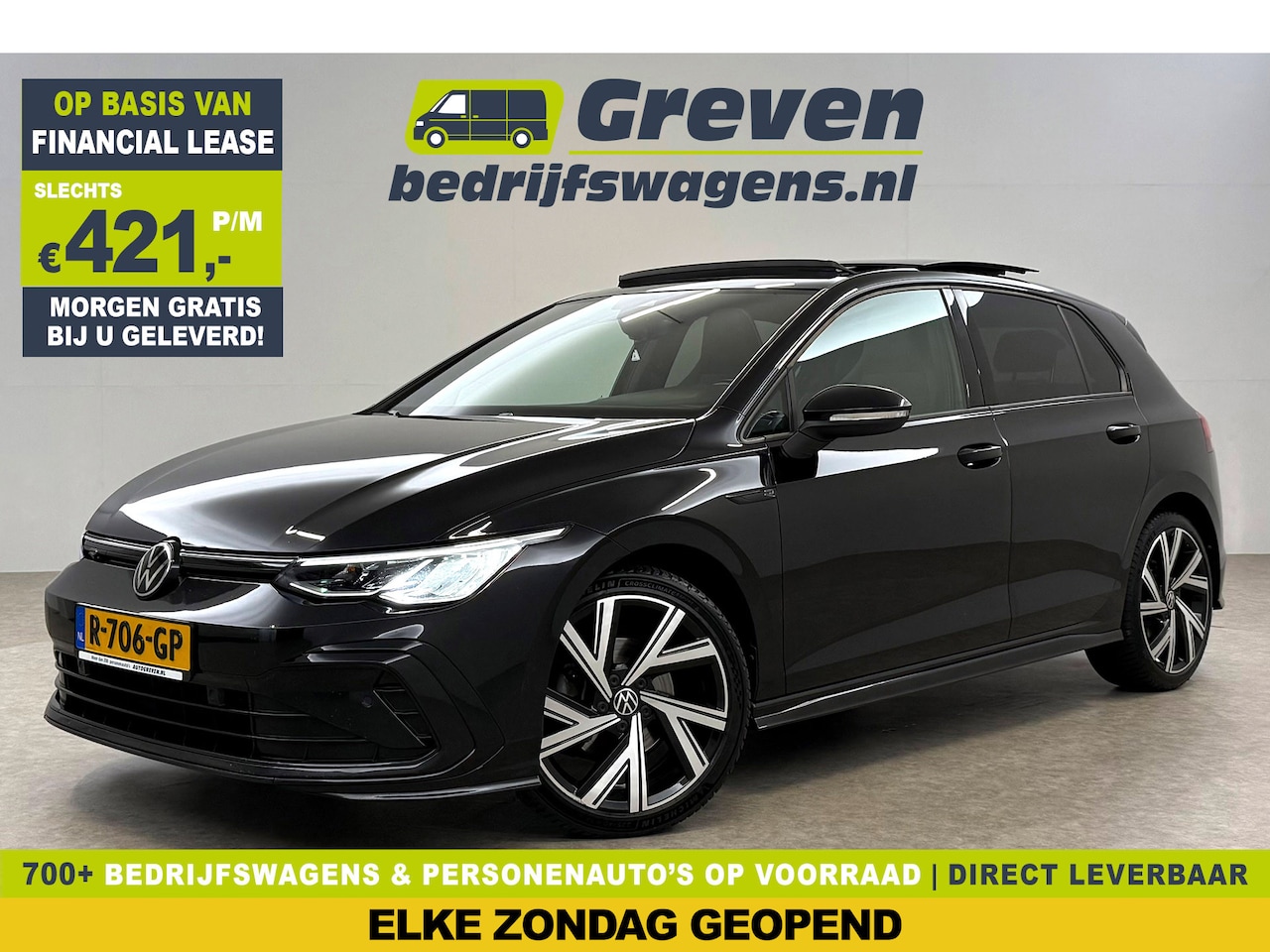 Volkswagen Golf - 1.5 eTSI R-Line | Pano | Sfeer | Virtual | Clima | Adap.Cruise | Carplay | Parkeersens. - AutoWereld.nl