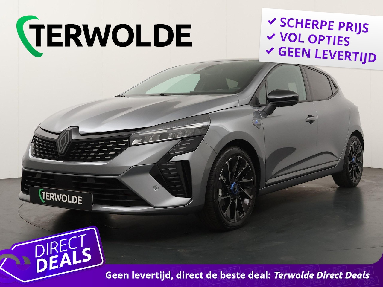 Renault Clio - 1.6 E-Tech Full Hybrid 145 esprit Alpine | Achteruitrijcamera | Adaptive Cruise Control | - AutoWereld.nl