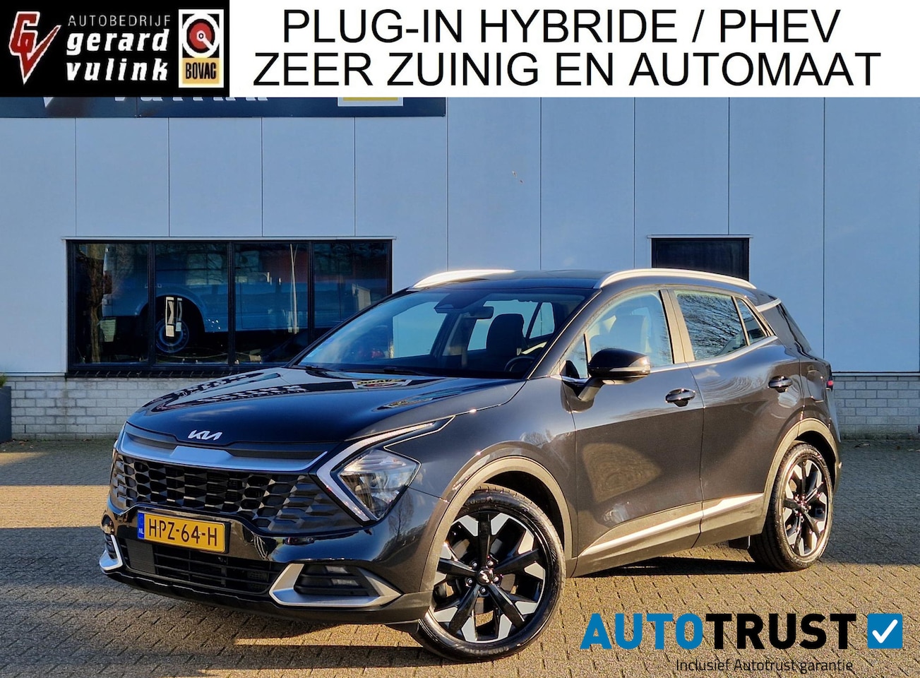 Kia Sportage - 1.6 T-GDi Plug-in Hybrid AWD DynamicLine TREKHAAK - AutoWereld.nl