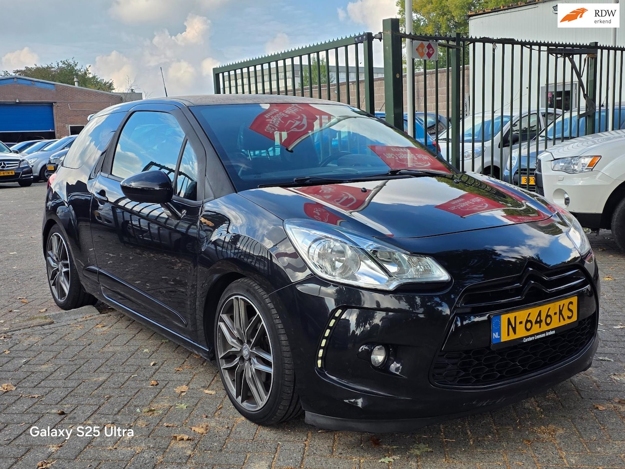Citroën DS3 - 1.6 THP Sport Chic 155pk 6 bak airco elektrische ramen cv op afs - AutoWereld.nl