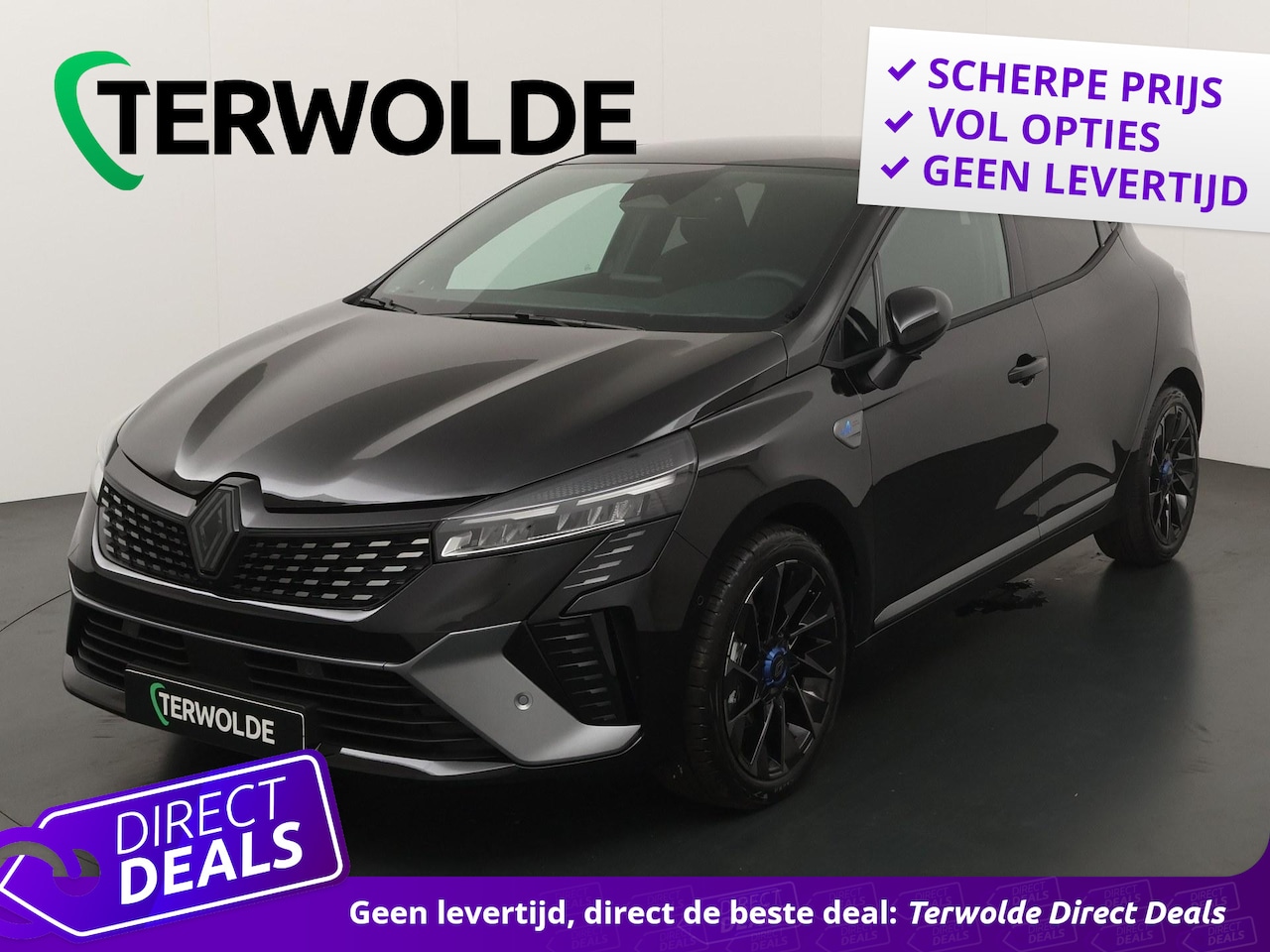 Renault Clio - 1.6 E-Tech Full Hybrid 145 esprit Alpine | Achteruitrijcamera | Adaptive Cruise Control | - AutoWereld.nl
