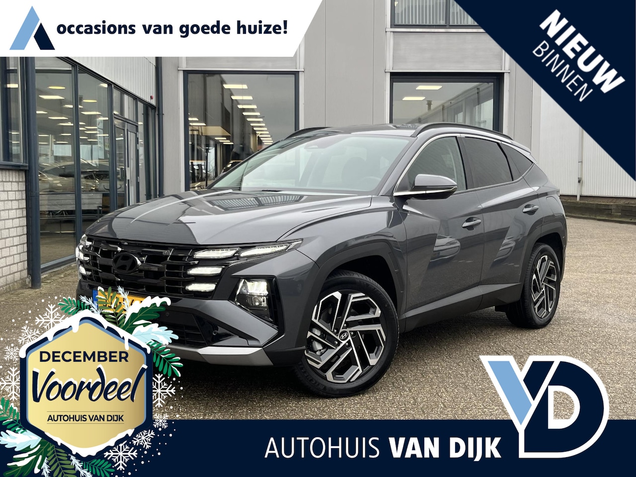 Hyundai Tucson - 1.6 T-GDI PHEV Comfort Smart 4WD | NIEUWE AUTO!/Navi/Stoel+Stuurverw./19"/Clima/Adapt.Crui - AutoWereld.nl
