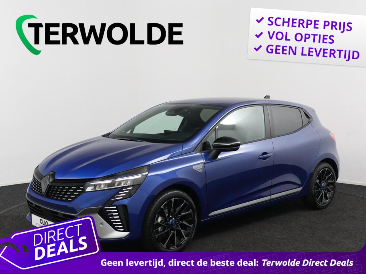 Renault Clio - 1.6 E-Tech Full Hybrid 145 esprit Alpine | Achteruitrijcamera | Adaptive Cruise Control | - AutoWereld.nl
