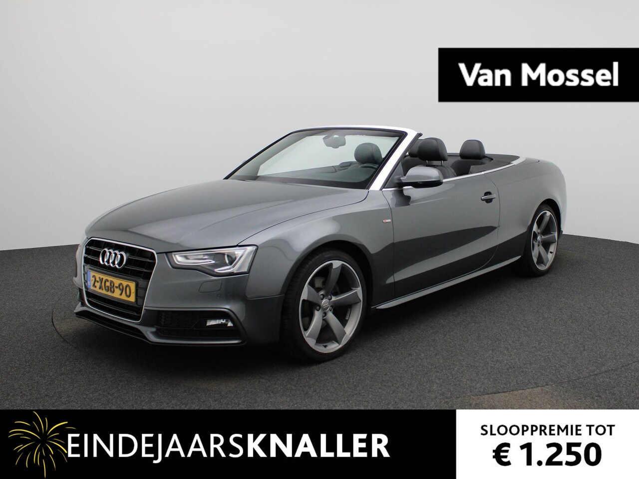 Audi A5 Cabriolet - 1.8 TFSI Sport Edition | Automaat | Navigatie | Lederen Bekleding | Parkeersensoren | Lich - AutoWereld.nl