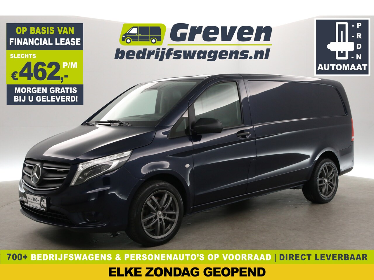 Mercedes-Benz Vito - 119 CDI Lang | Aut. | Clima | Adap. Cruise | Camera | Trekh. | Camera | Carplay | Navi | S - AutoWereld.nl