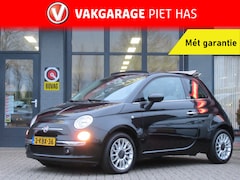 Fiat 500 C - 0.9 TwinAir Lounge | Airco | Cabrio | Parkeersensoren | Incl. Garantie | Half leer |