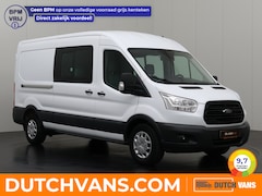 Ford Transit - 2.0TDCi 130PK L3H2 Dubbele Cabine | 7-Persoons | Navigatie | Camera | Airco | Cruise | 280